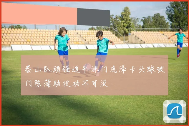 泰山队顽强追平津门虎泽卡头球破门陈蒲助攻功不可没